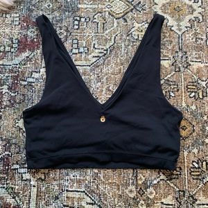 Spiritual Gangster | Ribbed Plunge Bra